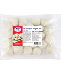 Cá viên nhân trứng cá trích